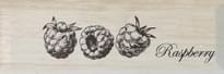 Плитка Monopole Vitaminic Decor Fruit Creta Raspberry 10x30 см, поверхность глянец, рельефная