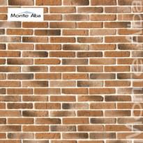 Плитка Monte Alba Гипс Йорк Брик A336-70 4.7x19x0.8 4.7x19 см, поверхность матовая, рельефная