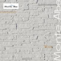 Плитка Monte Alba Гипс Каскад Рейндж A230-00 9.5x15x0.8 9.5x37.6 см, поверхность матовая, рельефная