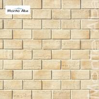 Плитка Monte Alba Гипс Монте Кьяро A465-20 9.5x19x0.9 9.5x19 см, поверхность матовая, рельефная