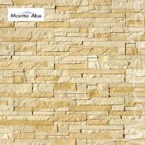 Плитка Monte Alba Гипс Монтебелло A200-10 9.5x15x0.8 9.5x37.6 см, поверхность матовая, рельефная