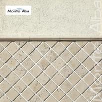 Плитка Monte Alba Гипс Тоскана A565-10+A565-11 10x10x0.9 10x10 см, поверхность матовая, рельефная