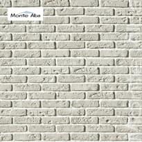 Плитка Monte Alba Гипс Эллин Брик A320-00 4.9x19x0.6 4.7x19 см, поверхность матовая, рельефная