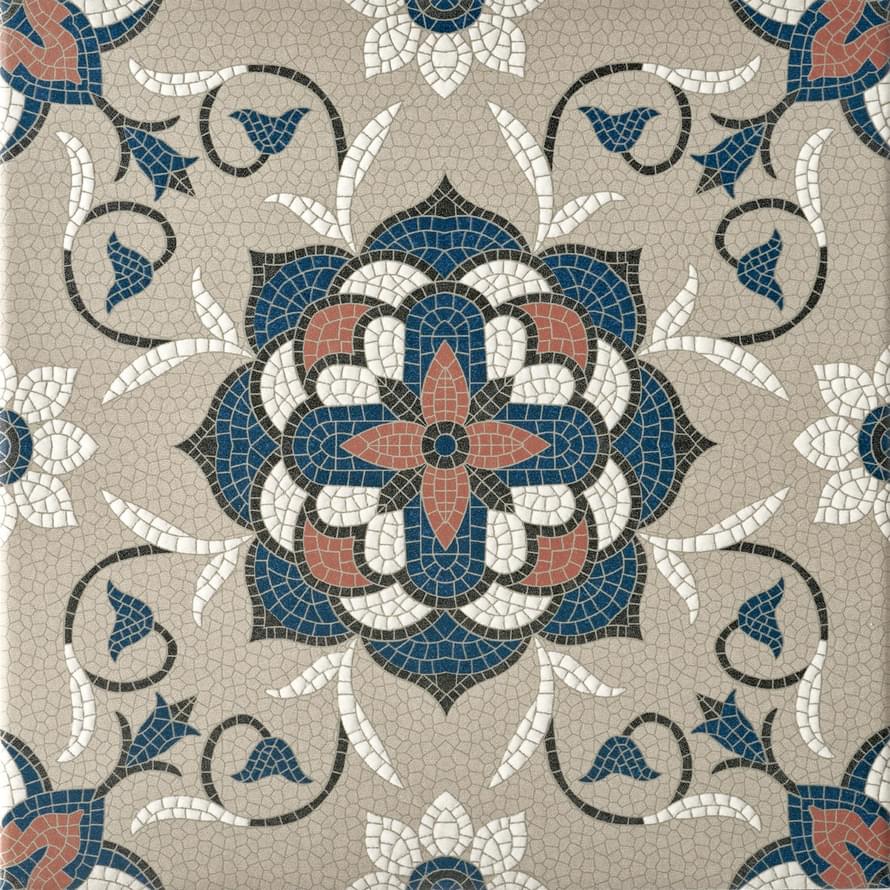 Плитка Motto Levels Brich Decor 1056 20x20 см, поверхность матовая