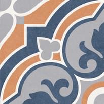 Плитка Motto Levels Cobalt Decor 3006 20x20 см, поверхность матовая
