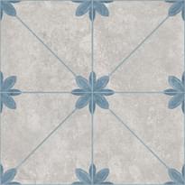 Плитка Motto Niza White Decor 2 20x20 см, поверхность матовая