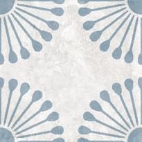 Плитка Motto Palmas White Decor 4 20x20 см, поверхность матовая
