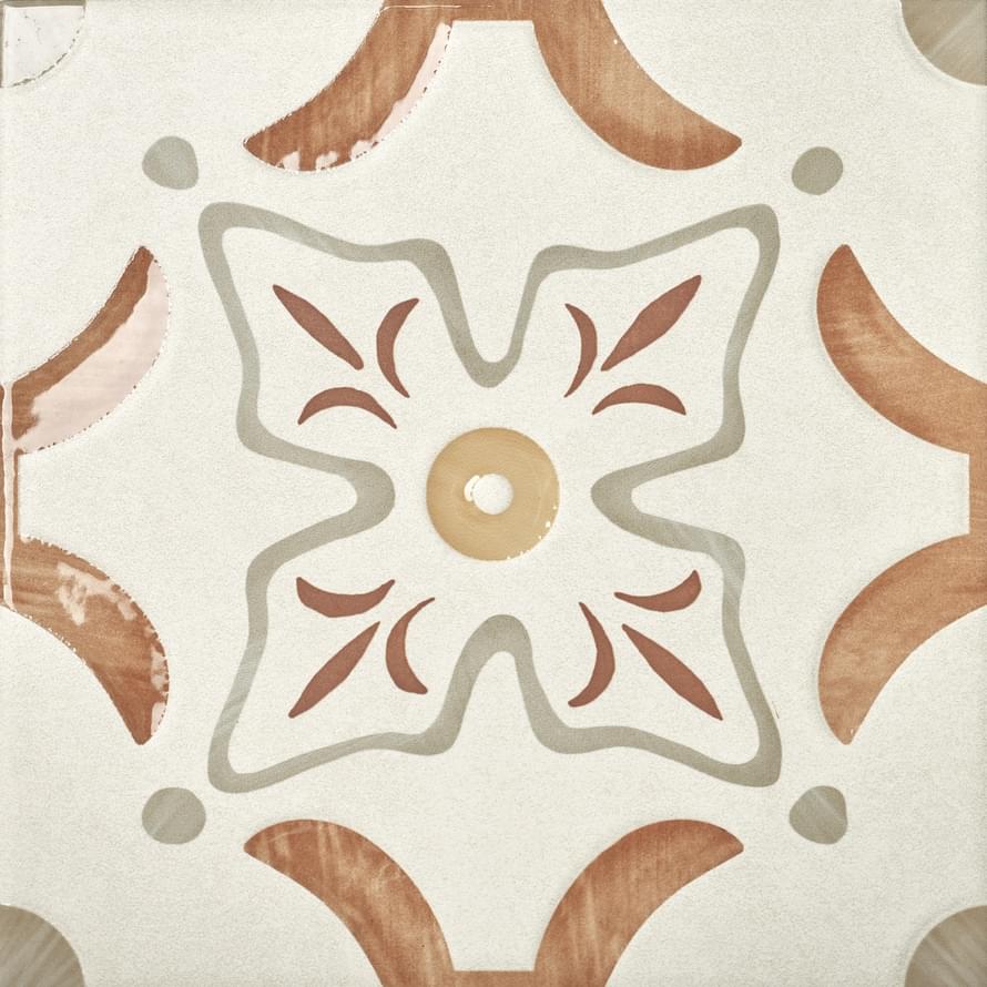 Плитка Motto Velvet Clay Decor 3 20x20 см, поверхность микс