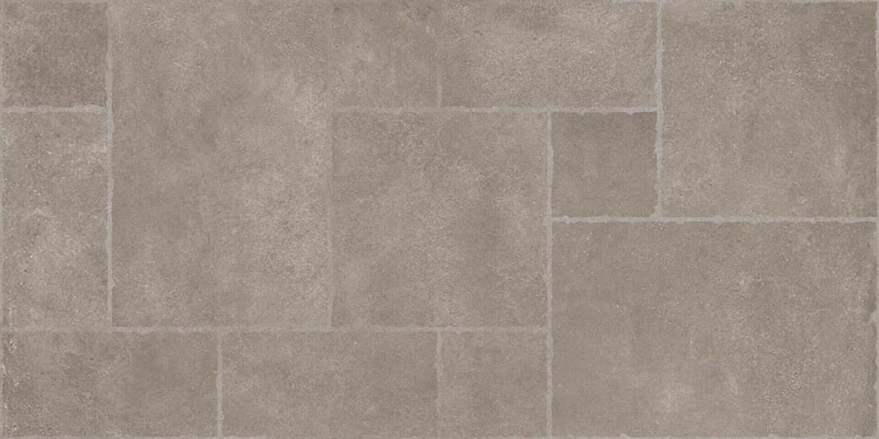 Плитка Mozart Concrete Smoke Smoke Cubix 60x120 см, поверхность матовая