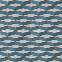 Плитка Mutina Azulej Cubo Grigio 20x20 см, поверхность матовая