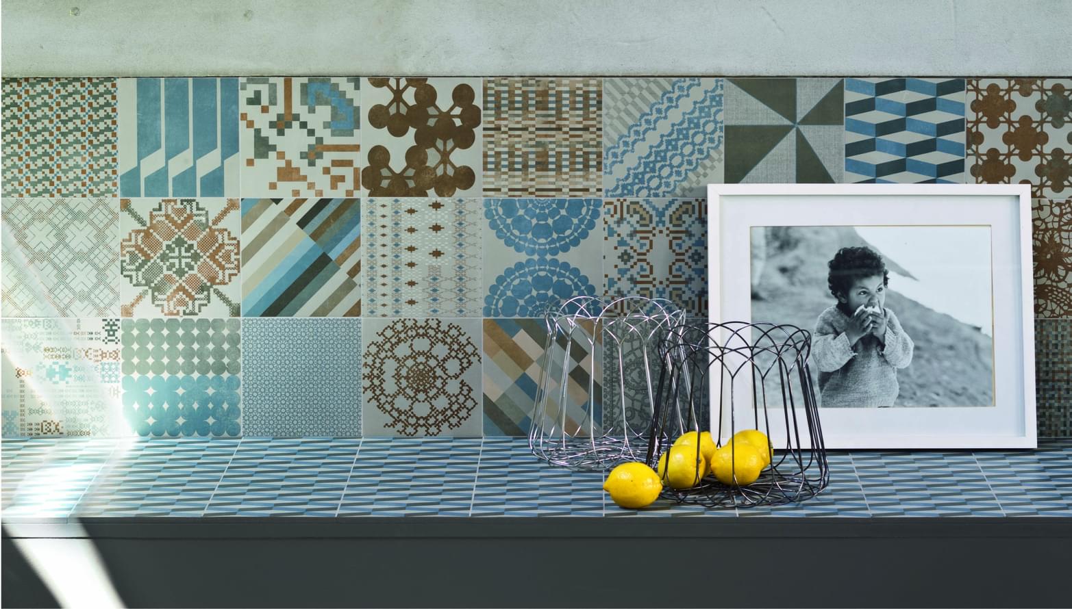 керамогранит фабрики Mutina коллекция Azulej