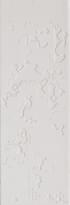 Плитка Mutina Bas-Relief Cloud Relief Bianco 18x54 см, поверхность матовая