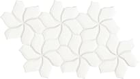 Плитка Mutina Botanica Flower White Matt 23.1x40.3 см, поверхность матовая