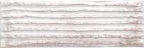 Плитка Mutina Chamotte Linea Bianco 7.5x22.5 см, поверхность глянец, рельефная