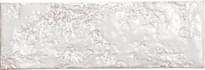 Плитка Mutina Chamotte Mono Bianco 7.5x22.5 см, поверхность глянец, рельефная