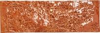 Плитка Mutina Chamotte Mono Terra 7.5x22.5 см, поверхность глянец, рельефная