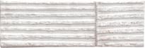 Плитка Mutina Chamotte Quadra Bianco 7.5x22.5 см, поверхность глянец, рельефная
