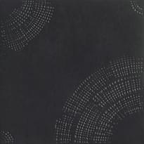 Плитка Mutina Chymia Drops Black 30x30 см, поверхность матовая, рельефная