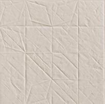 Плитка Mutina Folded Bianco 60x60 см, поверхность матовая
