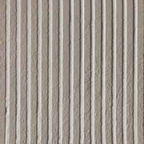 Плитка Mutina Fringe Thin Grey 12.3x12.3 см, поверхность матовая, рельефная