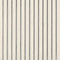 Плитка Mutina Fringe Thin White 12.3x12.3 см, поверхность матовая, рельефная