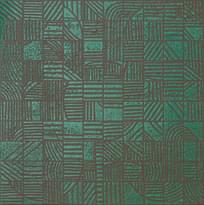 Плитка Mutina Mater Segno Verde 60x60 см, поверхность микс, рельефная