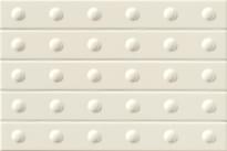 Плитка Mutina Punto Matt Up White 21.1x31.5 см, поверхность матовая