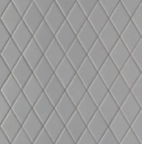 Плитка Mutina Rombini Romb Losange Grey 25.7x27.5 см, поверхность матовая