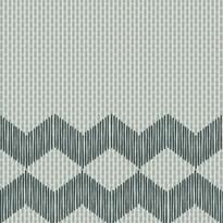 Плитка Mutina Tape Zigzag Half Green 20.5x20.5 см, поверхность матовая, рельефная