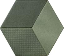 Плитка Mutina Tex Olive 11.5x20 см, поверхность матовая, рельефная
