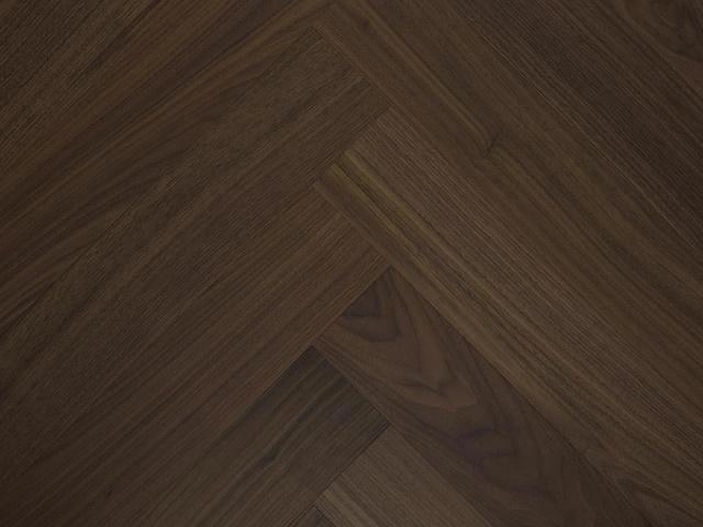 My Step Aqua Wood Herringbone Walnut 12x60 см, поверхность матовый лак