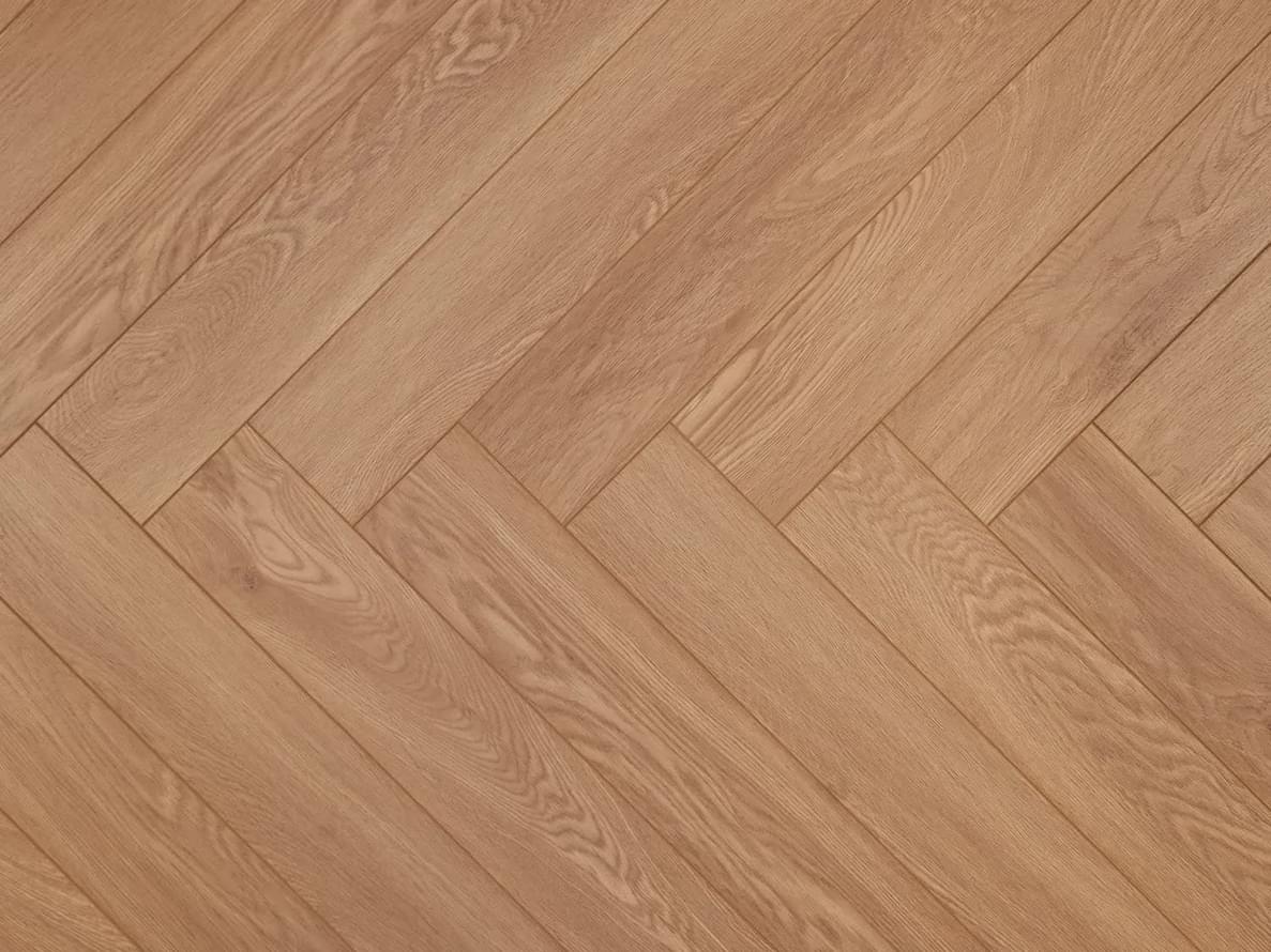 Ламинат My Step Елка 8 Бордо Оак 10x60 см поверхность да, рельефная