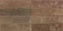 Плитка Mykonos Mallorca Brown 7.5x30 см, поверхность глянец