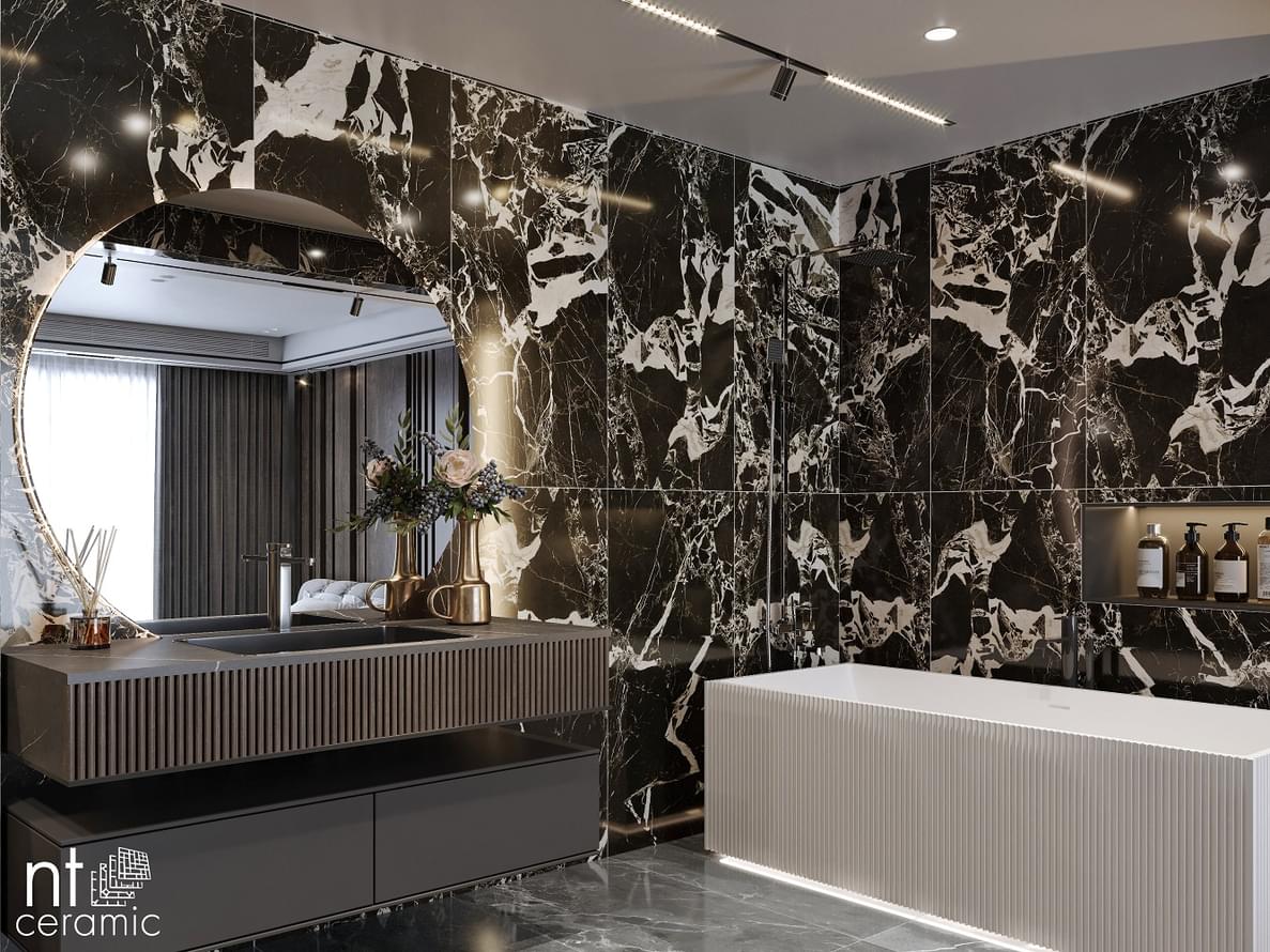 керамогранит фабрики NT Ceramic коллекция Quanta Grey