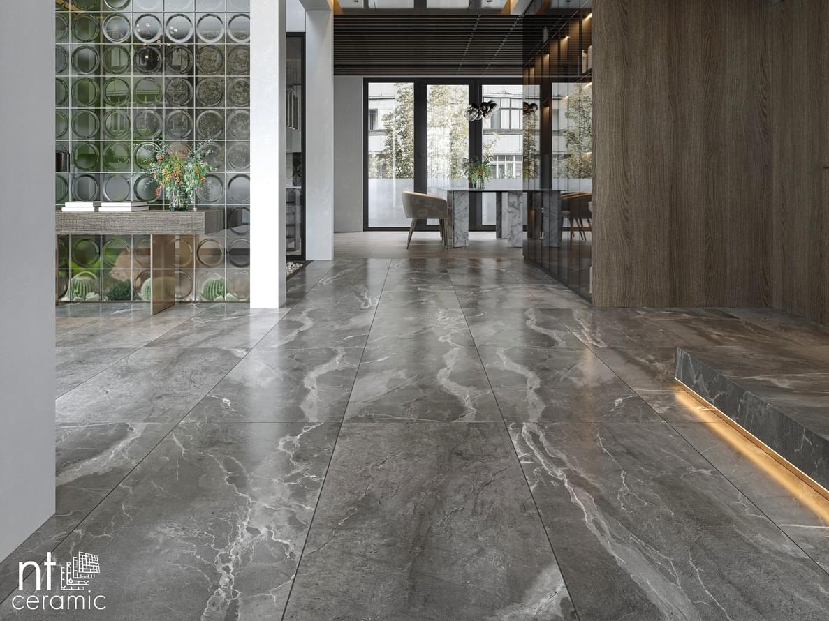 керамогранит фабрики NT Ceramic коллекция Quanta Grey