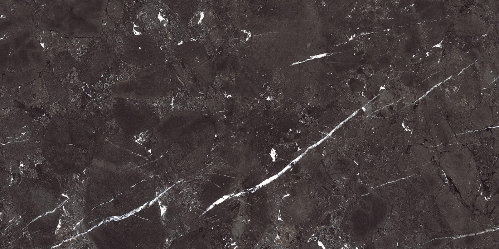 Плитка NT Ceramic Rockstar Annatar Black 60x120 см, поверхность полуполированная, рельефная