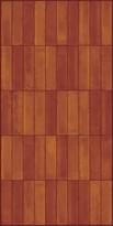 Плитка Nabel Кварцекерамика Art Aix Terracotta Brown 60x120 см, поверхность полированная, рельефная