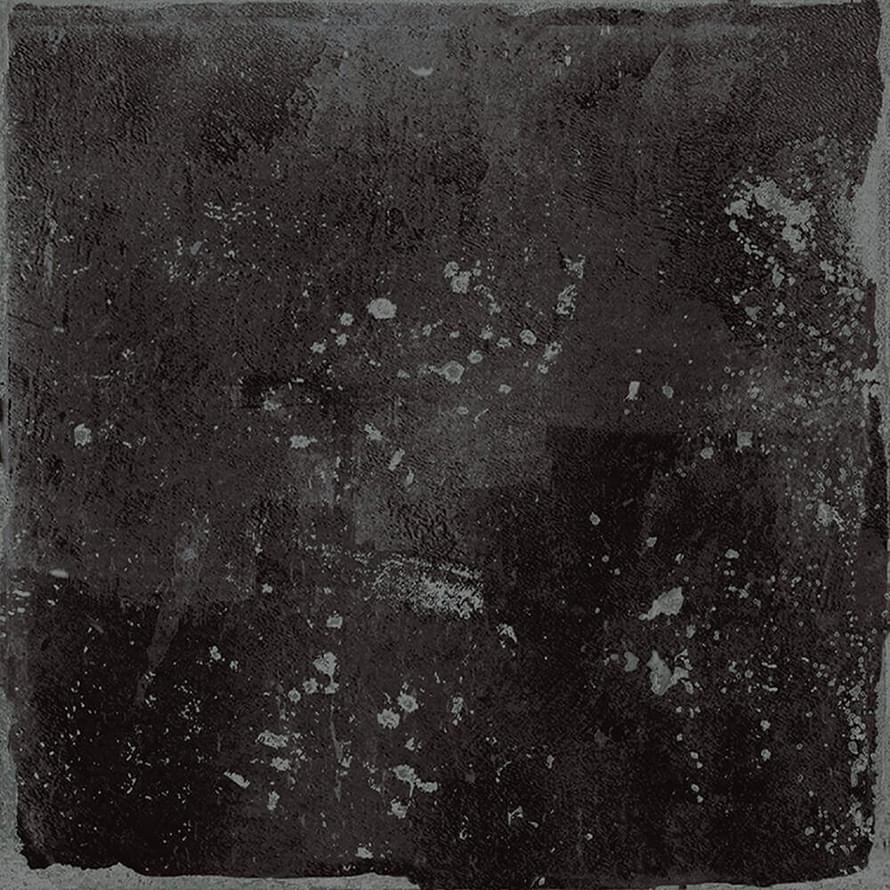 Плитка Nanda Tiles Florentina Sibby Black 15x15 см, поверхность матовая