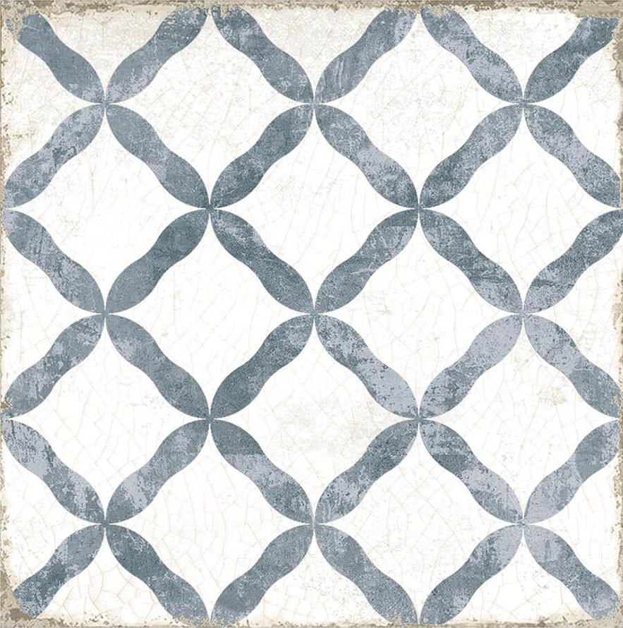 Плитка Nanda Tiles Grafton Dorset Blue S 20x20 см, поверхность полуматовая