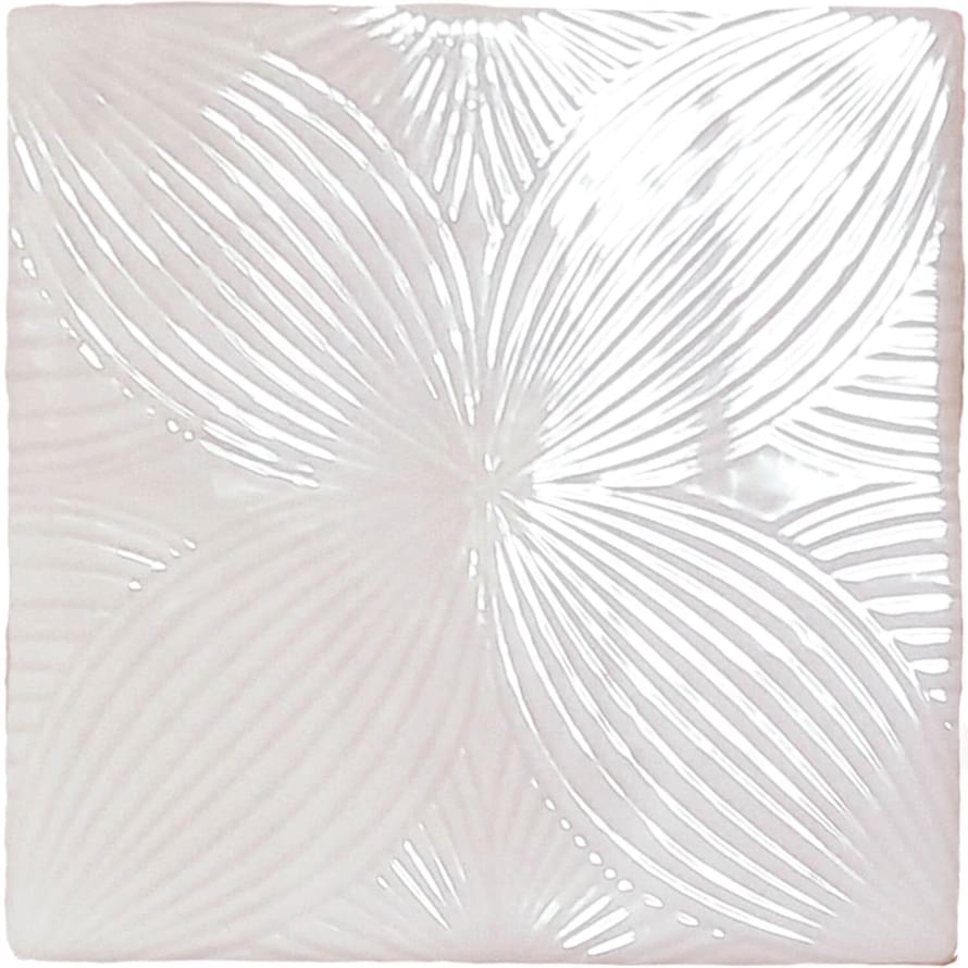 Плитка Nanda Tiles Melody Leilani Br 13x13 см, поверхность глянец, рельефная