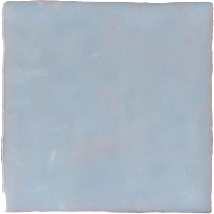 Плитка Nanda Tiles Melody Lyric Blue Br 13x13 см, поверхность глянец, рельефная