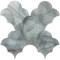 Плитка Natural Exclusive Cloud 9 Blue Atlas 22.4x23.1 см, поверхность глянец