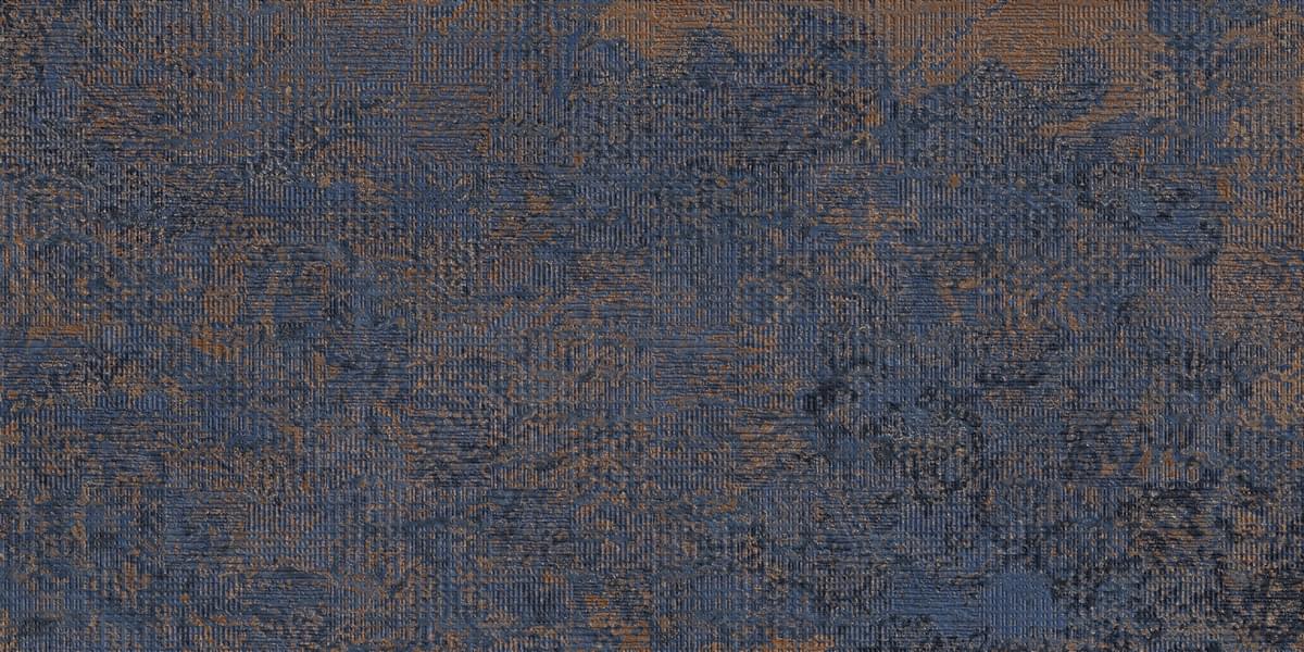 Плитка Neodom Decoration Corten Cobalt Decor 2 Matt 60x120 см, поверхность матовая
