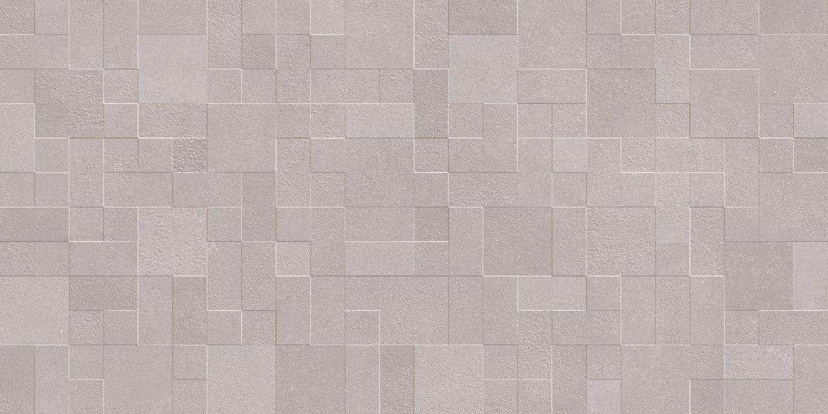 Плитка Neodom Loft Clash Calcestruzzo Decor Matt 60x120 см, поверхность матовая