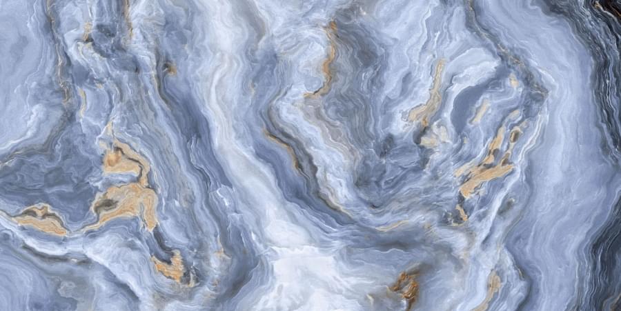 Neodom Luxury Arabesque Blue Polished 60x120 Neodom Luxury Arabesque Blue Polished 60x120