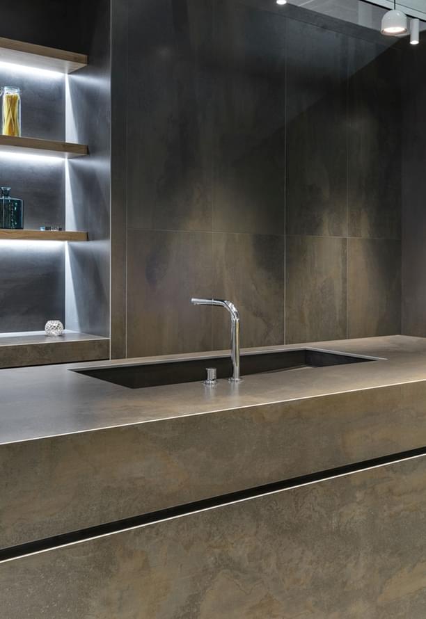 керамогранит фабрики Neolith коллекция Steel