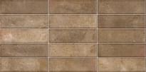 Плитка New Trend Elbrus Brick Marron 30x60 см, поверхность матовая