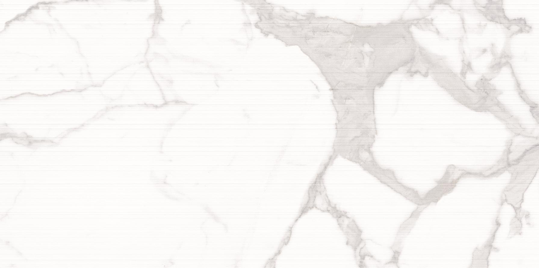 Плитка Nexion Marble Calacatta Texture Rigato 60x120 см, поверхность матовая, рельефная