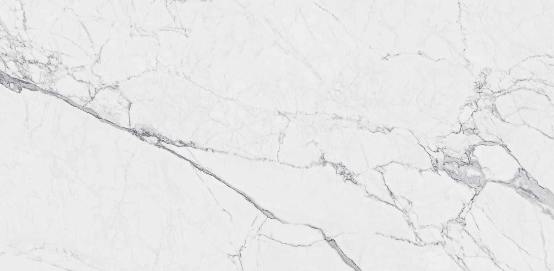 Плитка Nexion Marble Statuario Freddo Leptis Lappato matt 80x160 см, поверхность полуматовая