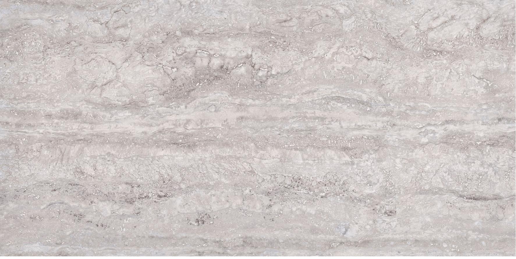 Плитка Nexion Marble Travertine Veincut Silver Grey Full Lappato 60x120 см, поверхность полированная